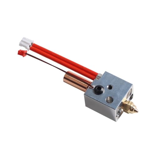 Pesfehhy Kit de Extremo Caliente SV06 Plus Kit de Extremo Caliente de Alto Flujo de Metal Boquilla de Latón de 0,4 mm Accesorios para Impresora 3D SV06 Plus SV07 SV07 Plus
