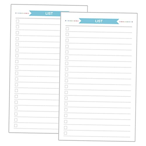 KICHOUSE 40シーツ枚罫線入り紙リフィル 耐摩耗性厚紙 バインダーノート用 書き込みに適した滑らかな表面 スケジュール帳 日記帳兼用