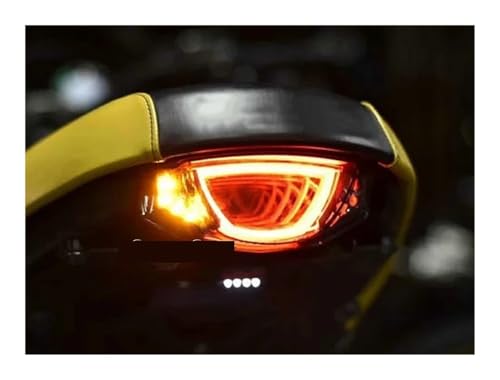 Feu arrière pour Scrambler 400 800 1100 avec clignotants LED intégrés
