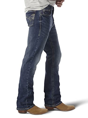 Wrangler Men's 20X 42 Vintage Bootcut Sorrel Jean2