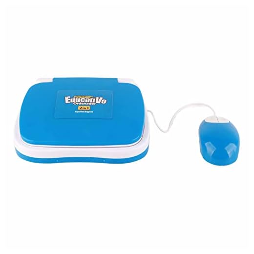 Notebook Infantil de Aprendizado, Releitura de Teclado Notebook Infantil de Aprendizado Bilíngue Linda Música para Tocar Em Casa (Azul)