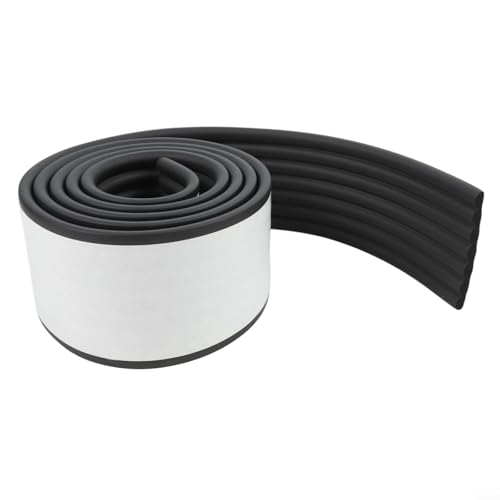 Tira anticongelante para tuberías de agua, 2 m x 8 cm, cinta aislante de espuma para tuberías al aire libre, aire acondicionado, revestimiento de radiador con reducción de ruido, protección contra