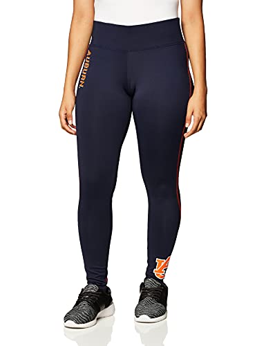 Champion Adult Women NCAA Power Fitness Legging, Black, Small