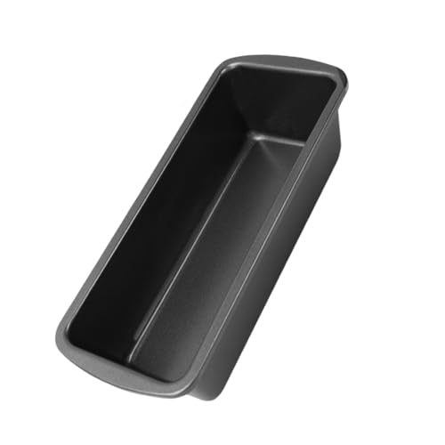 Rudiaoa Molde para Pan De Acero Carbono Antiadherente Resistente Y Funcional Hornear Ideal Pastel Carne Y Hecho A Mano Práctico Pastel Carne Acero Carbono