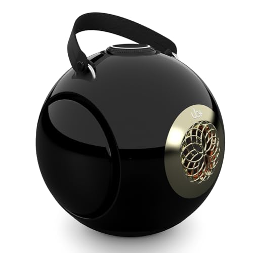 UB+ dB1 Double Bass Bluetooth Speaker | 40W Powerful Hi-Fi Sound with Extreme Deep Bass, 20H Playtime, IPX5 Waterproof & TWS (Glossy Black,) - Premium Bass Boost Technology (Tripod Not Included)