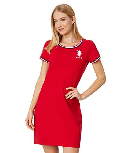 U.S. POLO ASSN. Signature Americana Dress Engine Red SM : Clothing, Shoes & Jewelry