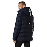 Helly Hansen Cazadora Parka Acolchada Azul Marino Park Navy Resistente y Cálida