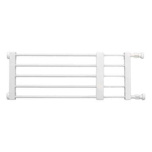 Einziehbares Hundetor - Metall Walk Thru Gate | Skalierbare Treppe Gatee Druckanpassung | Einstellbare Haustiere Barriere | Freistehende Haustierstore für Treppen, Türen, Flure, Innenräume, Außen