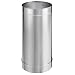 DuraVent 8DBK-48SS 8" Inner Diameter - DuraBlack Stove Pipe - Single Wall - 48", Stainless Steel