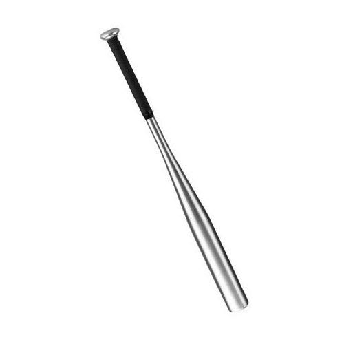 TS Playy Aluminium Base Ball Bat International Standards Silver Professional Aluminum Baseball Bat 34" (Heavy in Weight) /Home Security Self Defence Weapons 2