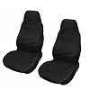 CICMOD Car Seat Cover Universal Waterproof Black Seat Protector Pack of 2