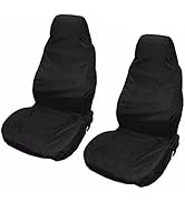CICMOD araç koltukları için koruyucu 2 adet evrensel koruyucu kılıf sürücü koltuğu ön koltuklar su di...