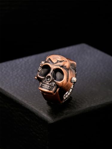 Yellow Chimes Analog Watch Dial Stretchable Adjustable Finger Rings for Women