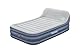 Bestway TriTech Luftbett SleekFlow mit Kopfteil & Luftpumpe Double XL/Hi 226 x 152 x 84 cm