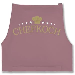 Shirtracer – Apron – Cooking Apron Men 1 – Chef – Here the chef cooks – Gift for chefs