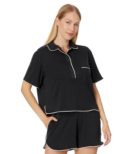 Image of Tommy John Women's Short Sleeve Top and Short Pajama Set