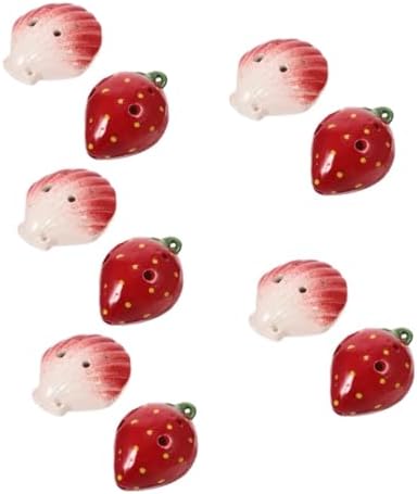 VICASKY 10 Pcs Ocarina Kids Instruments Kids Music Toys Beginners Practice Wind Instrument Child Cartoon