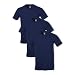 Soffe Men's 3 Pack Military T-Shirts Navy Large