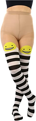 Image of ToBeInStyle Women's Cute Thigh High Printed Character Tights