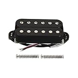fender humbucker wiring diagram Las pastillas de cuello de doble bobina se adaptan a la mayoría de los reemplazos de pastillas de guitarra eléctrica de doble humbucker.