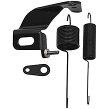 Cobra-Tek Stainless Steel Throttle Cable Bracket Spring Kit Black Finish