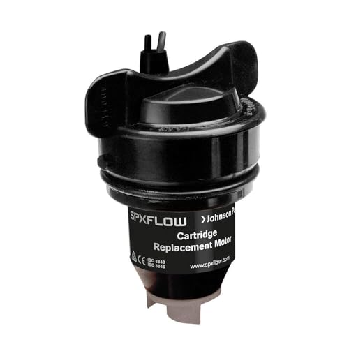 Johnson Pump 28552-24 Cartridge Bilge Pump - Replacement Cartridge for 500 GPH, Black, one Size