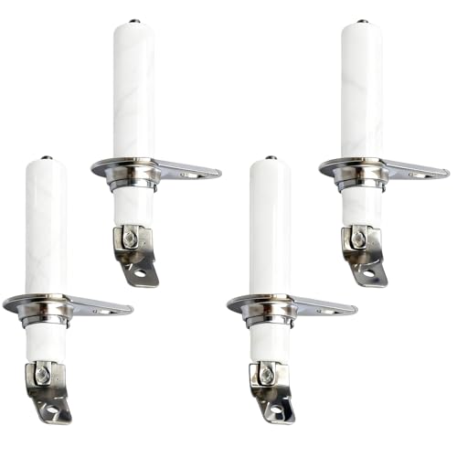 MCAMPAS 4Pcs 8523793 Spark Igniter Electrode Compatible with Compatible with Whirlpool Maytag Amana Stove Oven Range,Replace Whirlpool WP8523793 AP6012852 PS11746068