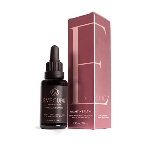 Sérum Facial Noche Evecure 0,3% Retinol y Ácido Hialurónico Cover
