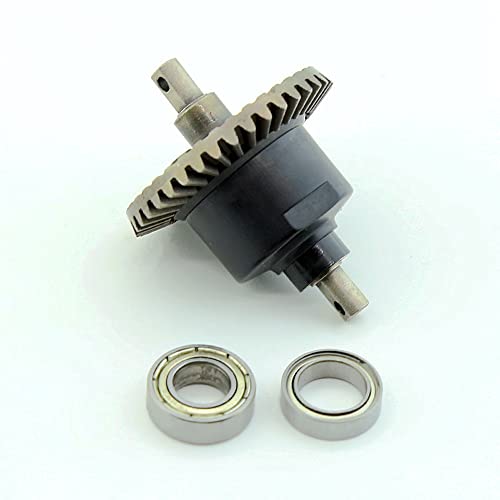 NORMICHIC Differentialgetriebelager für Traxxas 1/10 RC Auto HQ727, DIY Upgrade Teil für Slash 4x4 VXL Stampede Rustler RC Differentialmontage (schwarz)