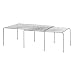 mDesign Estantería metálica extensible – Crea más espacio – Práctica estantería cocina...