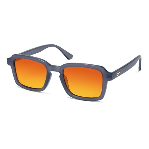 sun zeroUV - Sporty Chic Neutral Colored Lens Rectangle