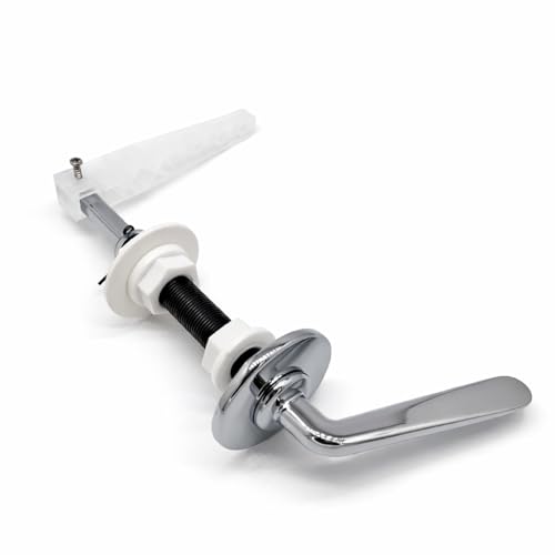 Xcel Home 6 Extended Handle Pack Chrome Plated – Long Lever with Fixings for Valves and Taps