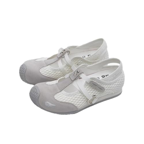 Mary Janes Sneakers Sneakerina Ballet Sneakers for Women Tennis Shoes Flat Sandals Casual Cute Kawaii Elegant Dressy Fashion Trendy Gifts for Daughter Sports Spring Summer Fall Outdoors