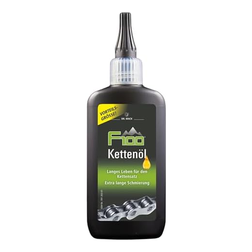 LIQUI MOLY 6055 Bike Kettenspray 400 ml 8 Dr. Wack - F100 Kettenöl – Tropfflasche 100 ml I Vorteilsgröße I Premium Fahrrad Kettenöl für weniger Reibung & Verschleiß I Kettenöl für alle Fahrräder I Hochwertige Fahrradpflege – Made in Germany