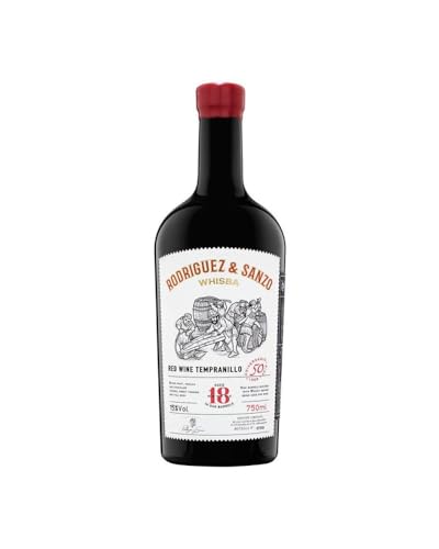 Vino Rodrigez & Sanzo Whisba tinto 18 meses en barricas de Whisky