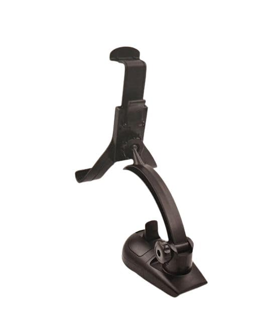 Universal Car Phone Mount, Adjustable Dashboard Tablet Holder with Suction Base, Black, 120-197mm Extendable by Generic - Used condition - US$6.16