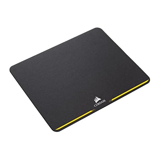 Corsair MM200 Medium Cloth Surface Mousepad (Glide-Optimised Textile Surface, Anti-Slip Base, Designed for Optical and Laser Mice, 360 x 300 x 2 mm) - Black