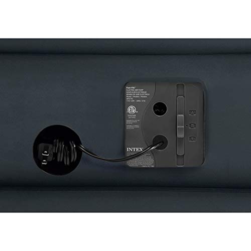 Intex Queen Dura-Beam Standard Series 20 Inch Thick Lightweight Inflatable Bed Air Mattress #TOP3