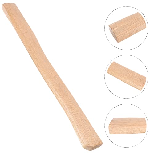 Mobestech Wooden Axe Handle Replacement 19.5 Inch Hatchet Handle Grip for Outdoor Camping Firewood Cutting Durable and Easy Installation - Thumbnail 5