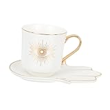Tasse à thé de style européen - produit a un design créatif et une apparence simple et un bon matériau en céramique, tasses à thé en céramique