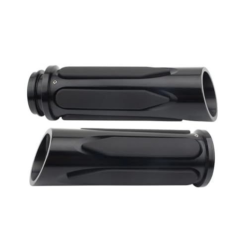 Poignées de guidon d'accélérateur électronique moto 1" anti-vibration