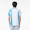 Polo con bloques de color de corte regular para hombre 6