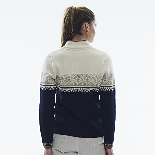 Image of Dale of Norway Moritz Women's Sweater - 100% Merino Wool Sweater for Women - Women's Pullover Sweaters - Ladies Sweater