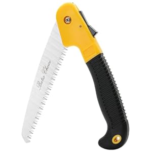Bates- Folding Saw, 7-Inch, Hand Saw, Pruning Saw, Camping Saw, Hand Saws for Tree Trimming, Folding Hand Saw, Foldable Saw, Small Hand Saw, Folding Camp Saw, Hand Saw for Tree Cutting