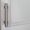 GlideRite 5 Inch CC Stainless Steel Cabinet Pulls - 8 Inch Long Solid Handle Bar Pulls, 25 Pack, Brushed Finish