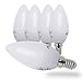 B.K.Licht 5er Set 5W LED-Birnen, LED Kerzen, Energiesparende Leuchtmittel mit E14 Fassung für drinnen, Kerzenform, 5 x 470 Lumen, 3000K warmweiß