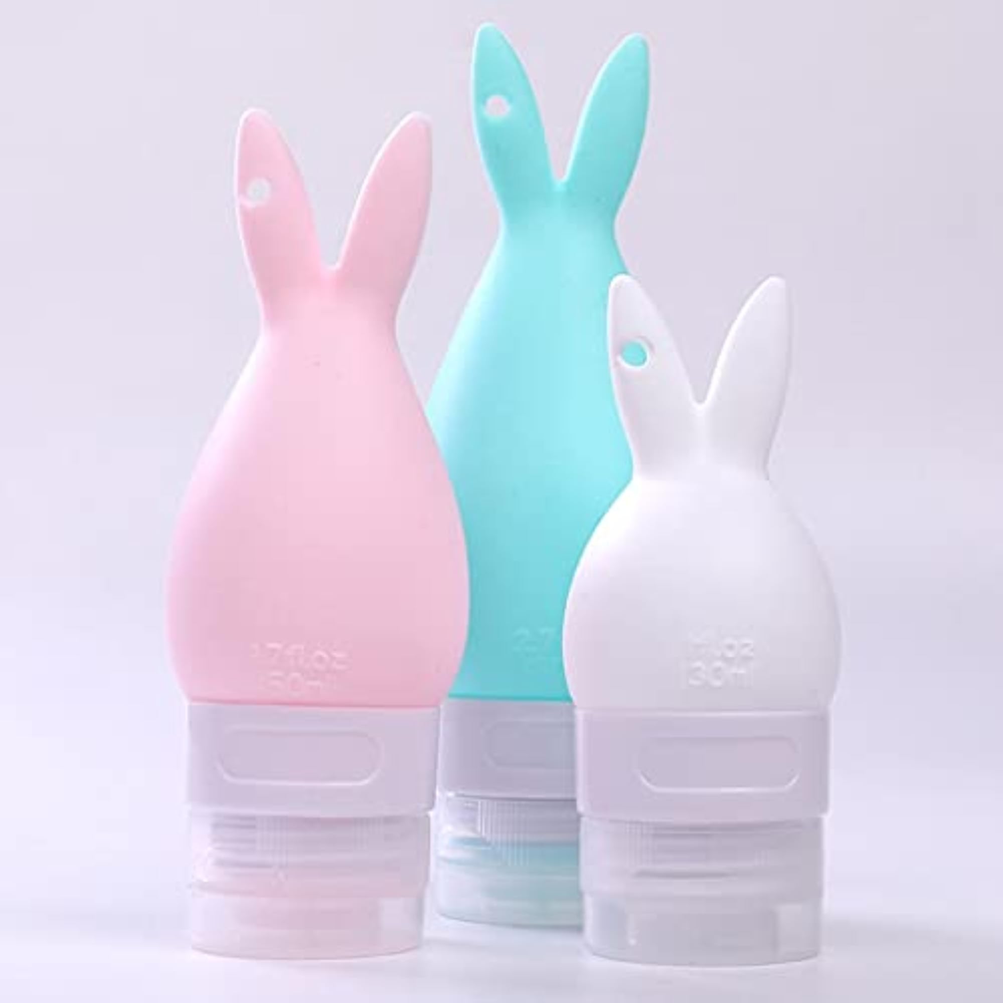 3PCS Lightweight Cartoon Refillable Travel Bottles