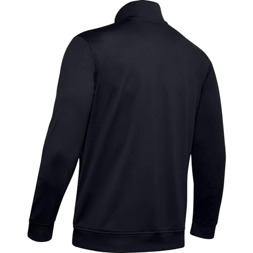 Under Armour SPORTSTYLE PIQUE TRACK Pants, Pantalon Homme, Noir (Black/White (001)), S