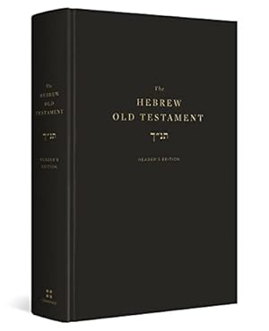 The Hebrew Old Testament, Reader's Edition (Hardcover)