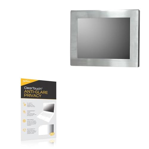 BoxWave Screen Protector Compatible with IVC Displays NP-7154S Capacitive - ClearTouch Anti-Glare Privacy (2-Pack), Privacy Screen Protector Flexible Film Anti-Glare